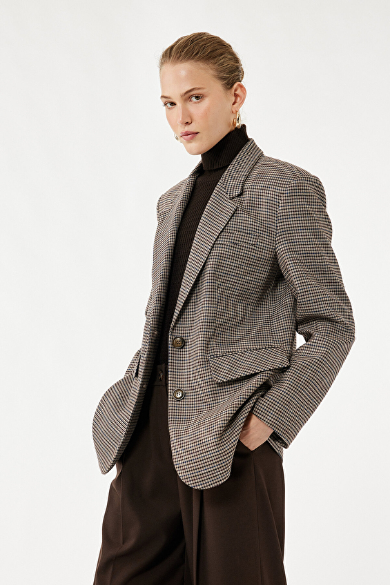 Koton Kadın Ceket 6WAK50011PW Bordo Koton Kadın Ceket 6WAK50011PW Bordo