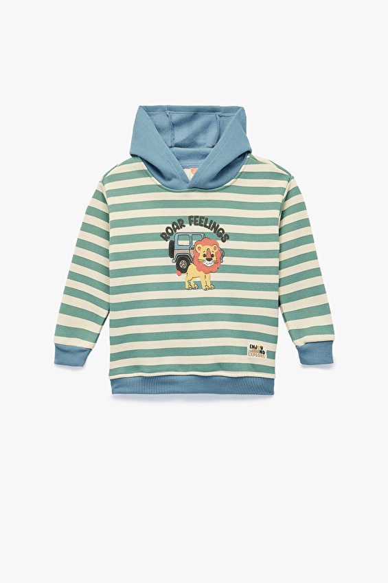 Koton Bebek Sweat 6WMB10162TK Ekru Koton Bebek Sweat 6WMB10162TK Ekru