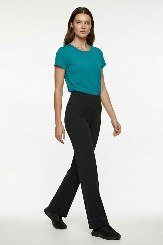 Koton Kadın Tayt 6WAK40201NK Siyah Koton Kadın Tayt 6WAK40201NK Siyah