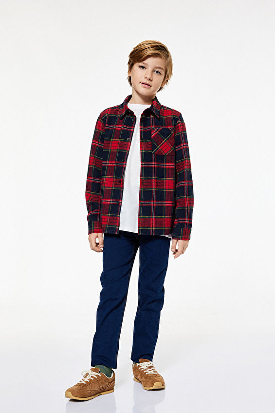 Koton Erkek Çocuk K Pantolon 6WKB40028TD Indıgo Koton Erkek Çocuk K Pantolon 6WKB40028TD Indıgo