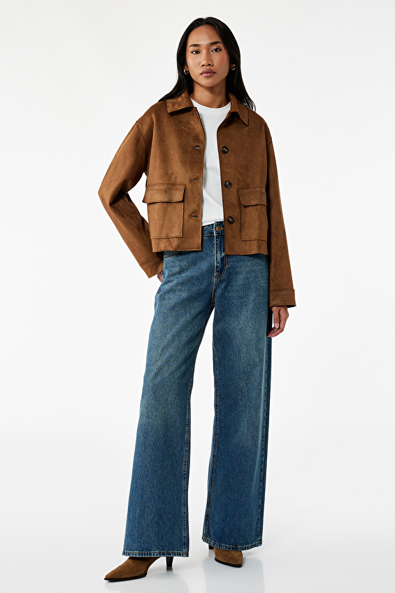 Koton Kadın Pantolon 6WAL40167MD Indıgo Koton Kadın Pantolon 6WAL40167MD Indıgo