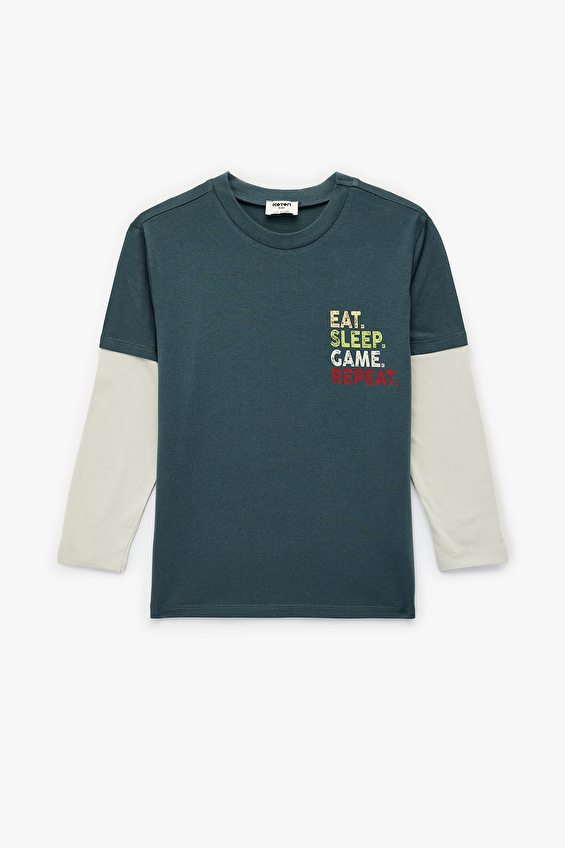 Koton Erkek Çocuk Tişört 6WKB10392TK Koton Erkek Çocuk Tişört 6WKB10392TK