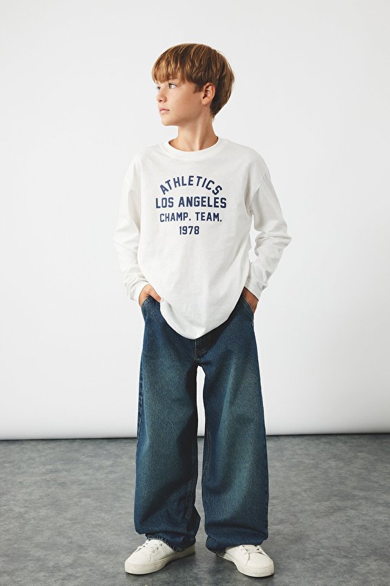 Koton Erkek Çocuk Pantolon K 6WKB40036TD Petrol Koton Erkek Çocuk Pantolon K 6WKB40036TD Petrol