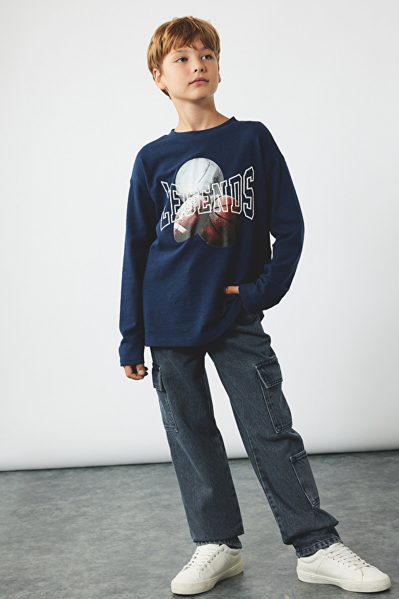 Koton Erkek Çocuk Pantolon K 6WKB40037TD Gri Koton Erkek Çocuk Pantolon K 6WKB40037TD Gri