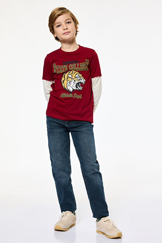 Koton Erkek Çocuk Pantolon K 6WKB40039TD Petrol Koton Erkek Çocuk Pantolon K 6WKB40039TD Petrol