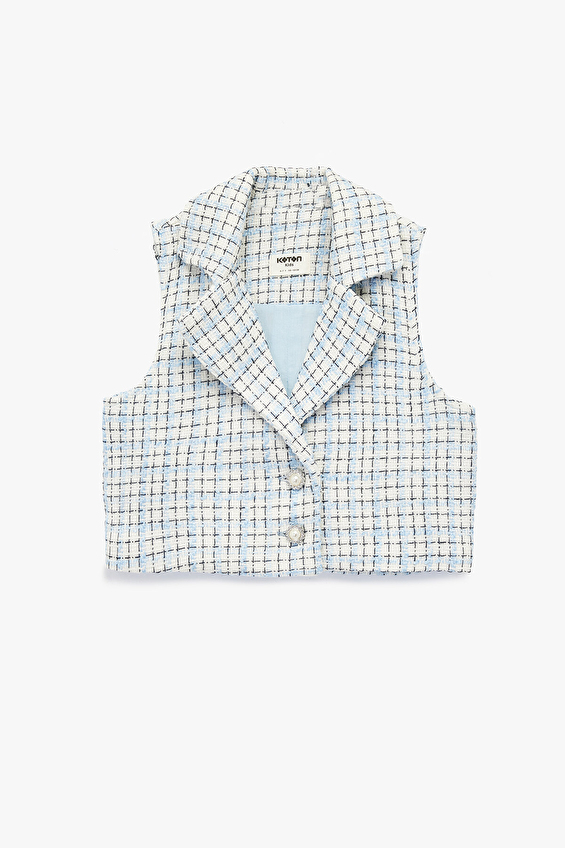 Koton Kız Çocuk Yelek 6WKG20067AW Koton Kız Çocuk Yelek 6WKG20067AW