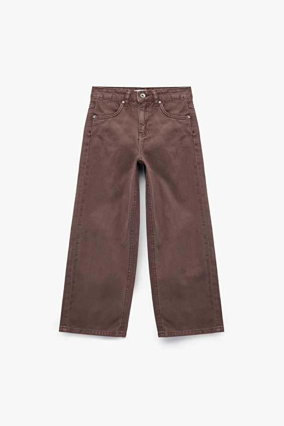 Koton Kız Çocuk Pantolon K 6WKG40070AD Bordo Koton Kız Çocuk Pantolon K 6WKG40070AD Bordo