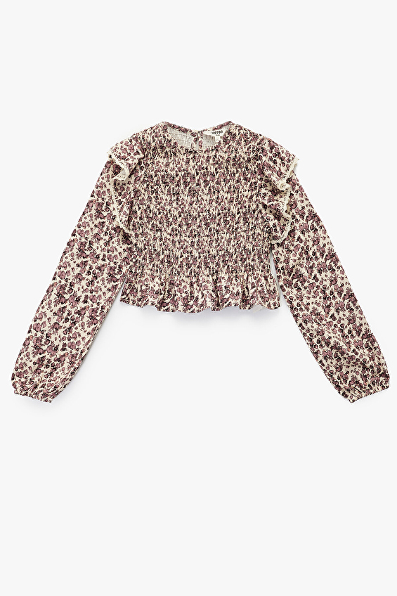 Koton Kız Çocuk Tişört 6WKG60065AW Koton Kız Çocuk Tişört 6WKG60065AW