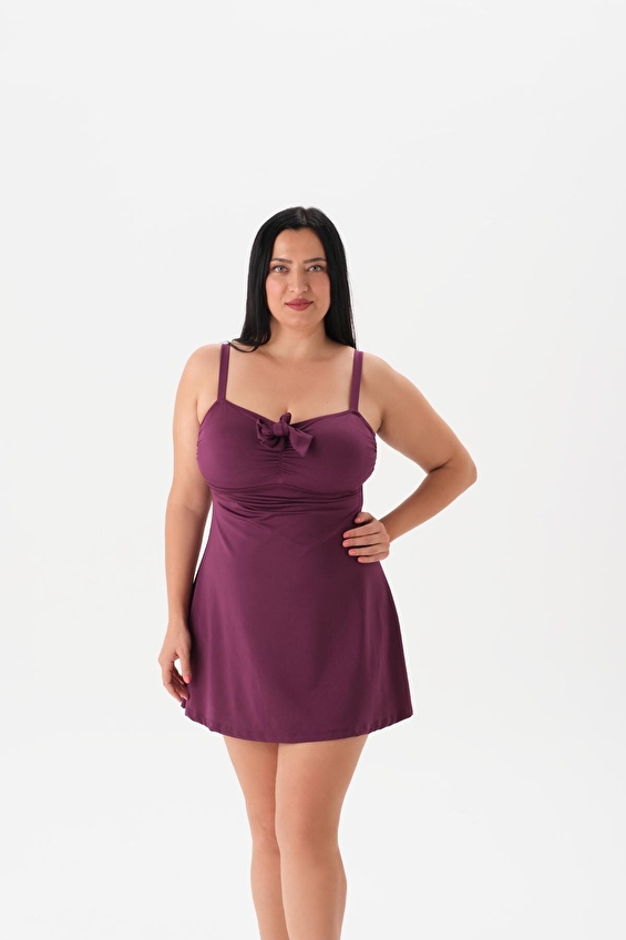 Eros Kadın Kruvaze Mayo 25SW97051EST BRD Bordo Eros Kadın Kruvaze Mayo 25SW97051EST BRD Bordo