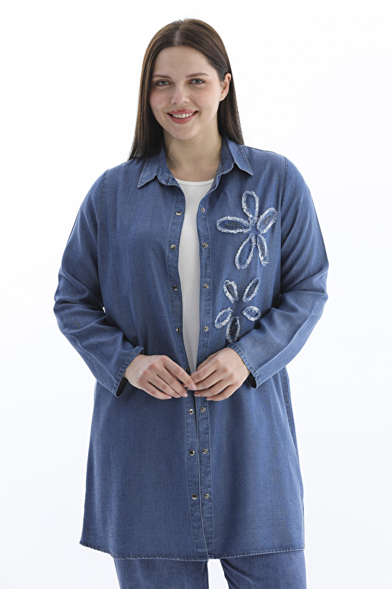 Femina Kadın Bluzlu Takım 64106 Lacivert Femina Kadın Bluzlu Takım 64106 Lacivert