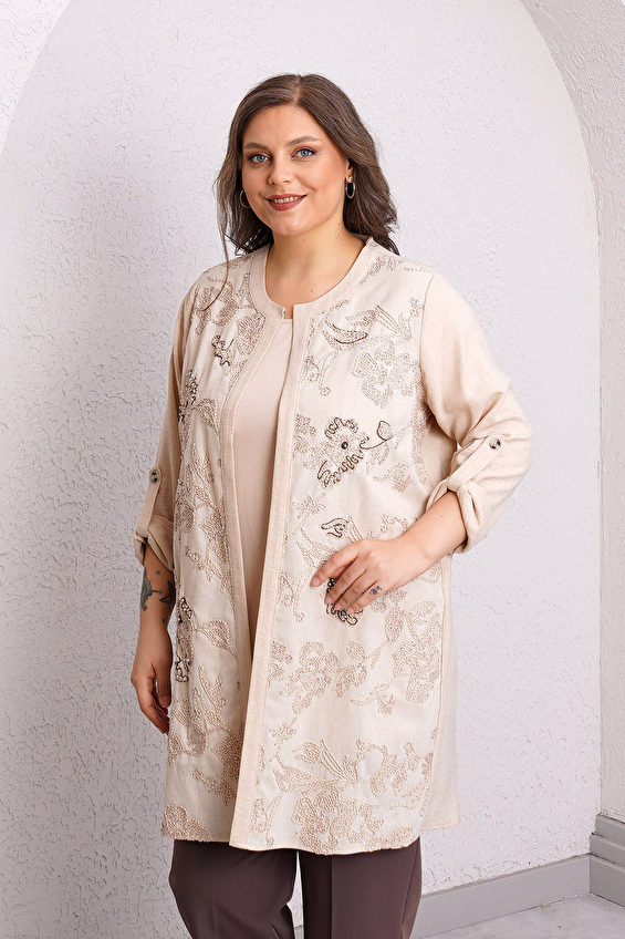 Femina Kadın Bluzlu Takım 64653 Kahve Femina Kadın Bluzlu Takım 64653 Kahve