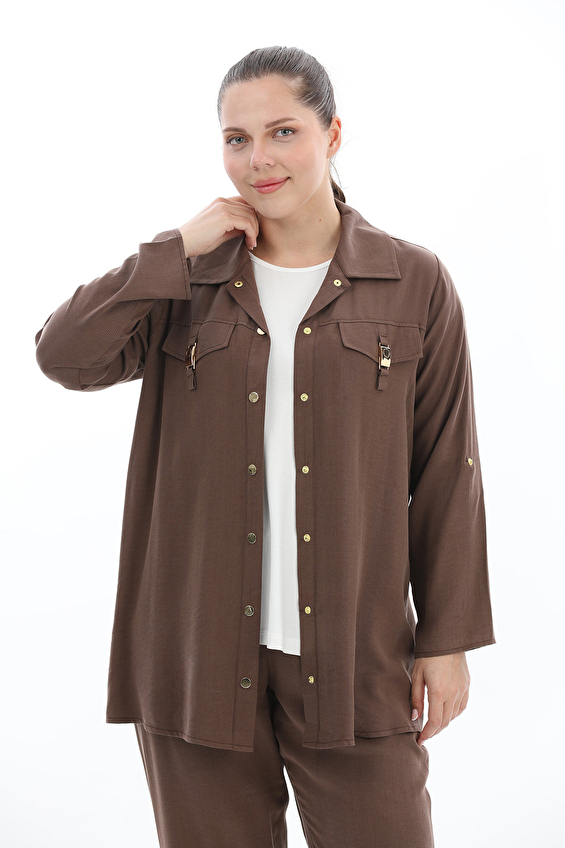 Femina Kadın Takım 64848 Kahverengi Femina Kadın Takım 64848 Kahverengi