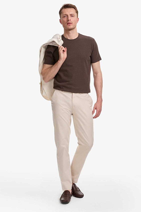 Pierre Cardin Slim Fit Erkek Pantolon PU 9414 Bej Pierre Cardin Slim Fit Erkek Pantolon PU 9414 Bej