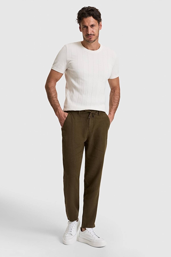 Pierre Cardin Carrot Fit Erkek Pantolon PU 10886 Yeşil Pierre Cardin Carrot Fit Erkek Pantolon PU 10886 Yeşil
