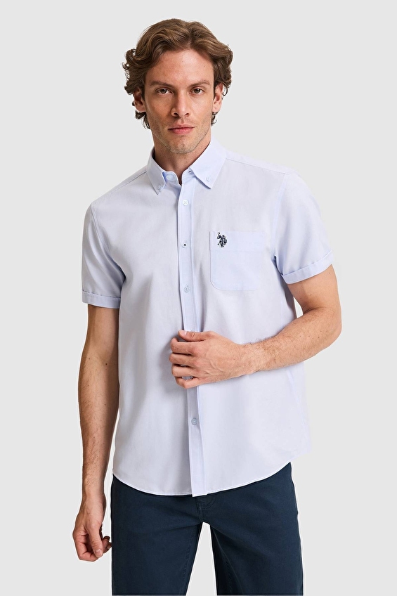 U.S. Polo Assn. Regular Fit Erkek Gömlek PU 8945 Açık mavi U.S. Polo Assn. Regular Fit Erkek Gömlek PU 8945 Açık mavi