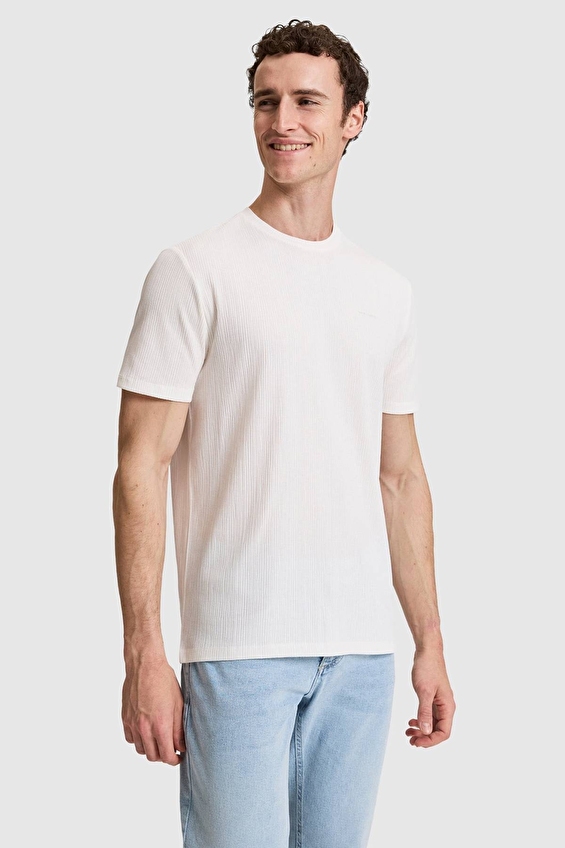 Pierre Cardin Regular Fit Erkek Tişört PU 9731 Bej Pierre Cardin Regular Fit Erkek Tişört PU 9731 Bej