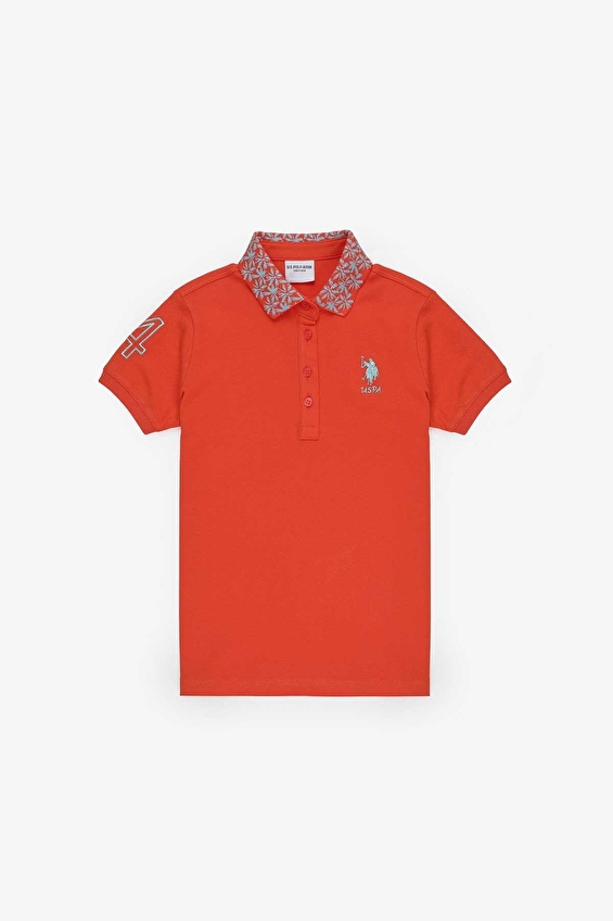 U.S. Polo Assn. Regular Fit Kız Çocuk Tişört PU PU-8649VR039 Kırmızı U.S. Polo Assn. Regular Fit Kız Çocuk Tişört PU PU-8649VR039 Kırmızı
