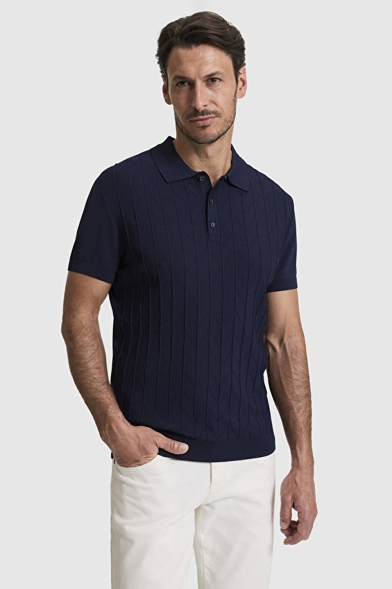 Pierre Cardin Slim Fit Erkek Triko PU 10687 Lacivert Pierre Cardin Slim Fit Erkek Triko PU 10687 Lacivert