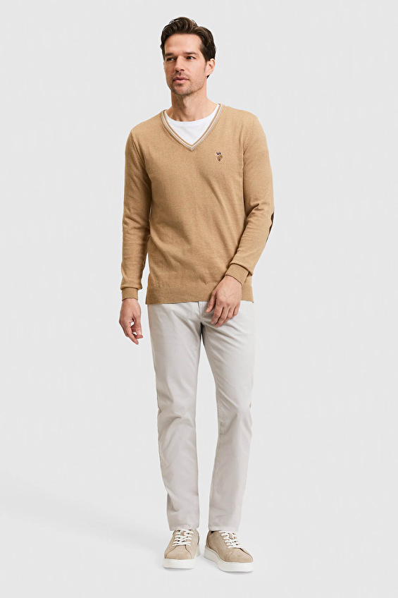 U.S. Polo Assn. Slim Fit Erkek Pantolon PU 8802 Gri U.S. Polo Assn. Slim Fit Erkek Pantolon PU 8802 Gri