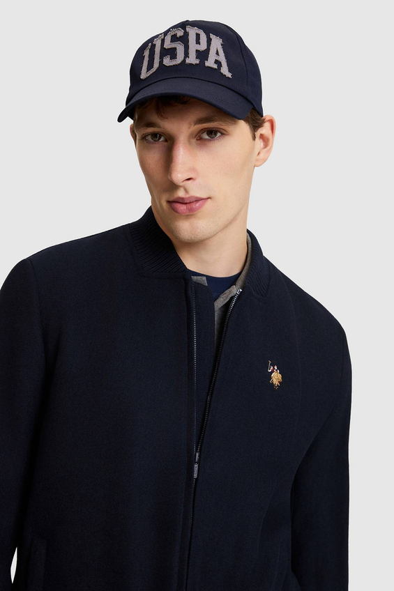 U.S. Polo Assn. Basic Fit Erkek Mont PU 13208 Lacivert