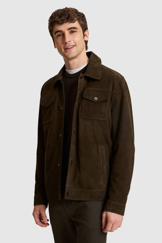 U.S. Polo Assn. Basic Fit Erkek Mont PU 13212 Yeşil