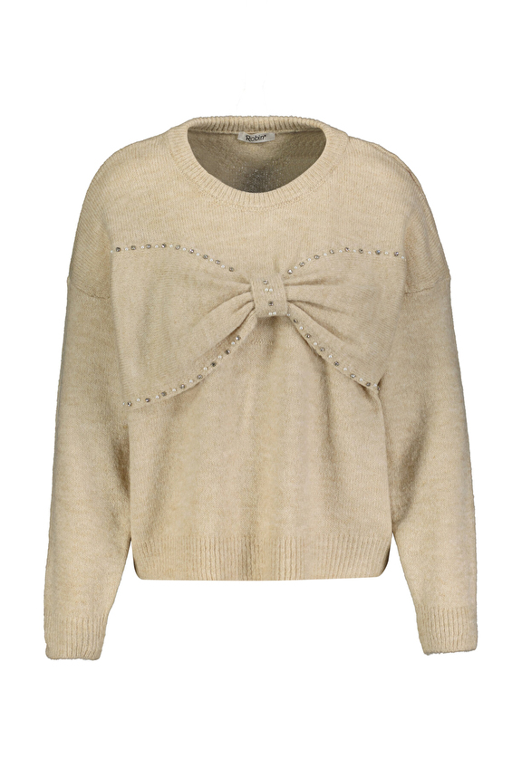 Robin Kadın Triko T95000 Taş Robin Kadın Triko T95000 Taş