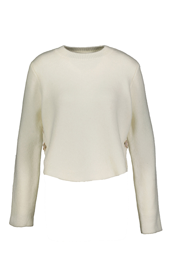 Robin Kadın Triko T95007 Ekru Robin Kadın Triko T95007 Ekru