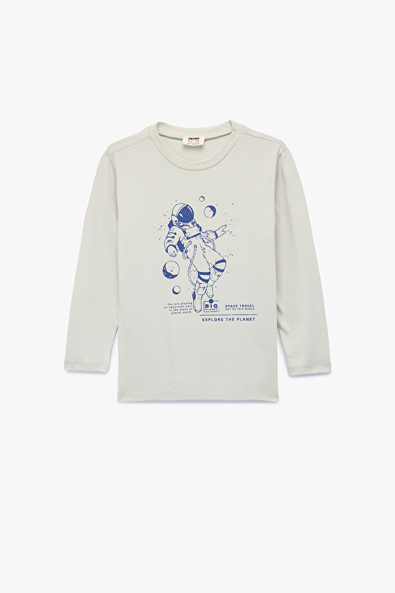 Koton Erkek Çocuk Tişört 6WKB10389TK Koton Erkek Çocuk Tişört 6WKB10389TK