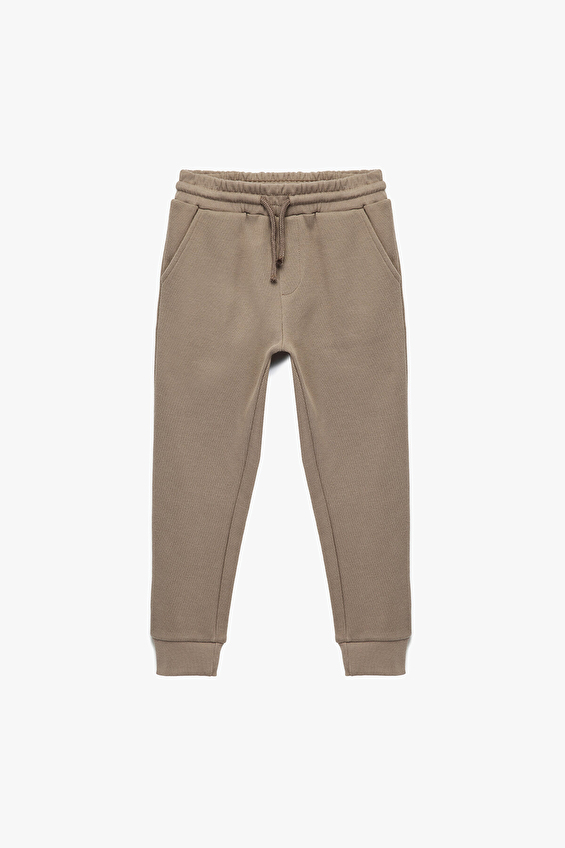 Koton Erkek Çocuk Eşofman 6WKB40150TK Kahverengi Koton Erkek Çocuk Eşofman 6WKB40150TK Kahverengi