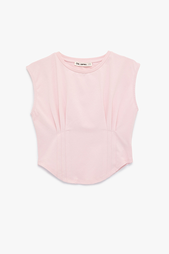 Koton Kadın Tişört 6SAL10009IK Pembe Koton Kadın Tişört 6SAL10009IK Pembe