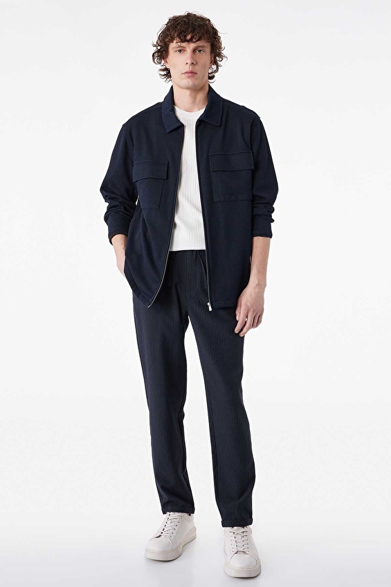 Koton Regular Fit Erkek Pantolon 6SAM40013HW Lacivert Koton Regular Fit Erkek Pantolon 6SAM40013HW Lacivert