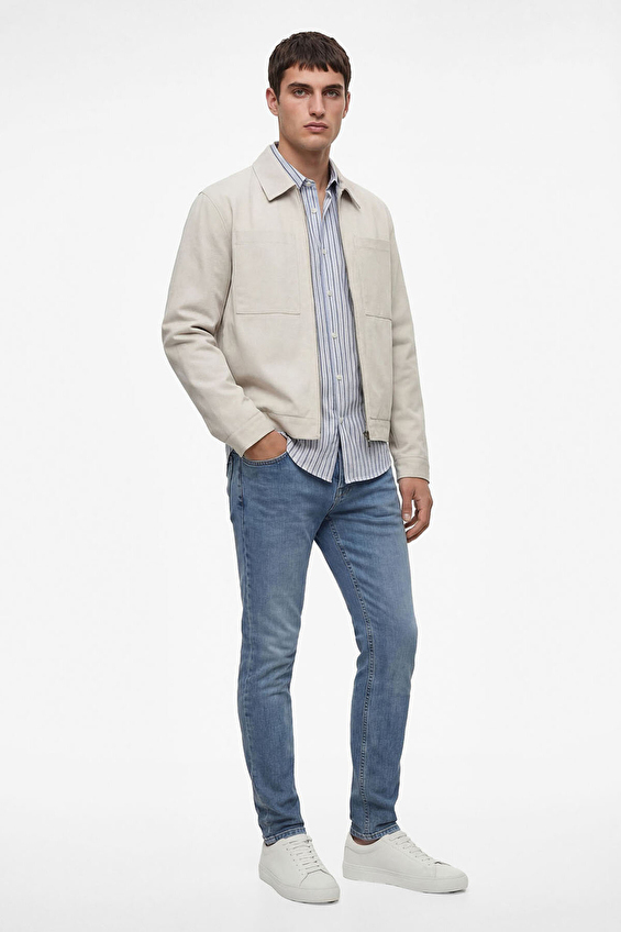 Koton Skinny Fit Erkek Pantolon 6SAM40052ND Indıgo Koton Skinny Fit Erkek Pantolon 6SAM40052ND Indıgo