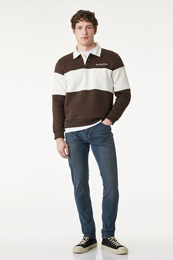 Koton Skinny Fit Erkek Pantolon 6SAM40060ND Indıgo Koton Skinny Fit Erkek Pantolon 6SAM40060ND Indıgo