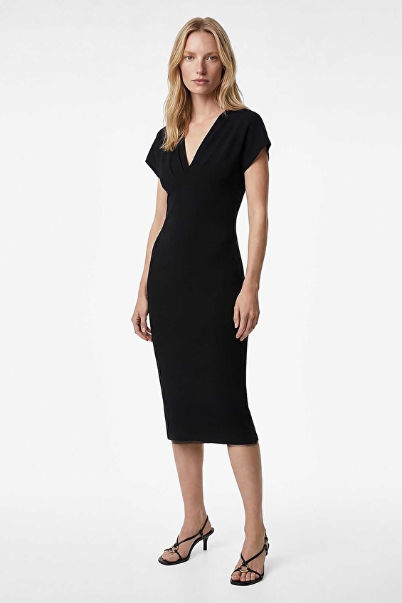 Koton Kadın Elbise 6SAK80004EK Siyah Koton Kadın Elbise 6SAK80004EK Siyah