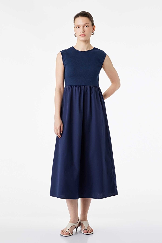 Koton Kadın Elbise 6SAK80005UK Lacivert Koton Kadın Elbise 6SAK80005UK Lacivert