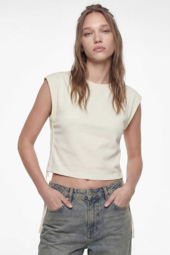 Koton Kadın Atlet 6SAL30016IK Ekru Koton Kadın Atlet 6SAL30016IK Ekru