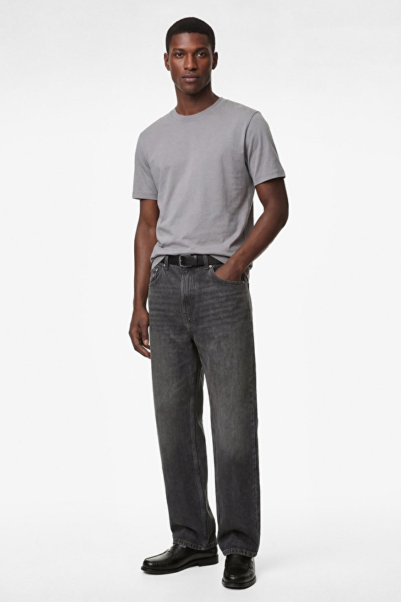 Koton Regular Fit Erkek Tişört 6SAM10005MK031 Gri Koton Regular Fit Erkek Tişört 6SAM10005MK031 Gri