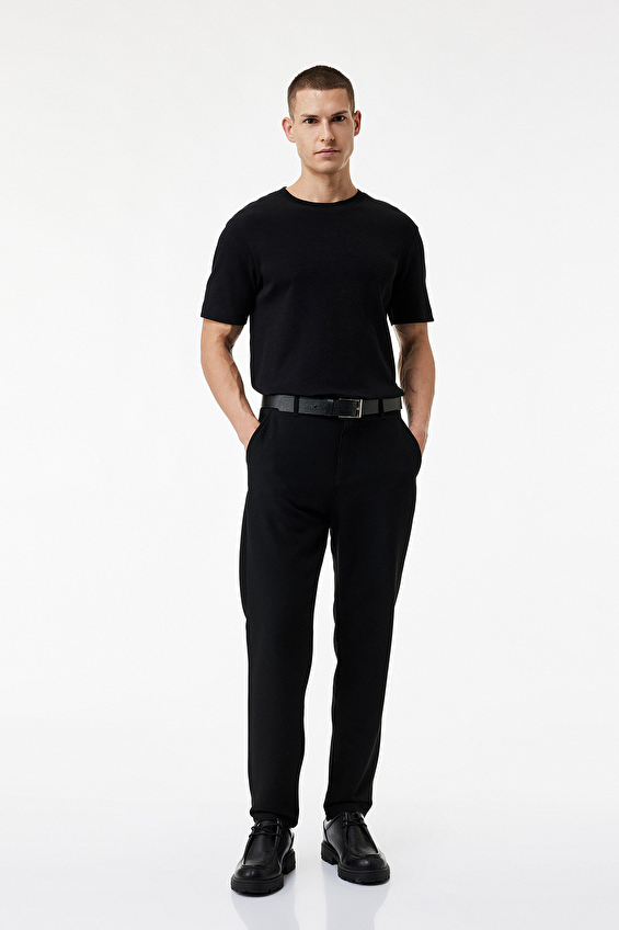 Koton Erkek Tişört 6SAM10021MK Siyah Koton Erkek Tişört 6SAM10021MK Siyah