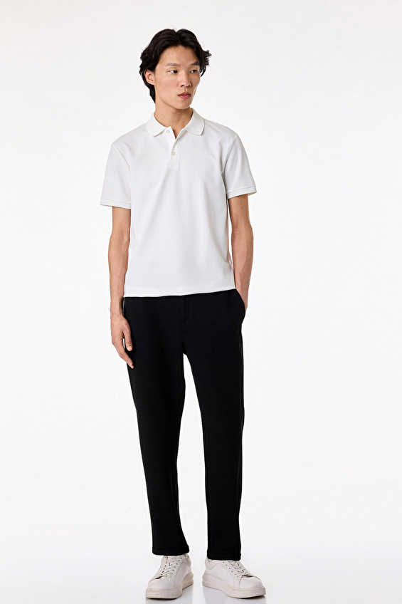 Koton Slim Fit Erkek Tişört 6SAM10077MK000 Beyaz Koton Slim Fit Erkek Tişört 6SAM10077MK000 Beyaz