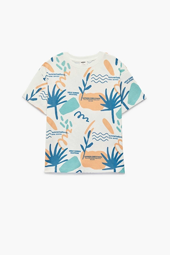 Koton Erkek Çocuk Tişört 6SKB10052TK Koton Erkek Çocuk Tişört 6SKB10052TK