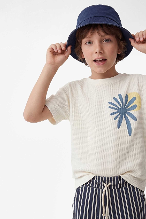 Koton Erkek Çocuk Tişört 6SKB10056TK Koton Erkek Çocuk Tişört 6SKB10056TK