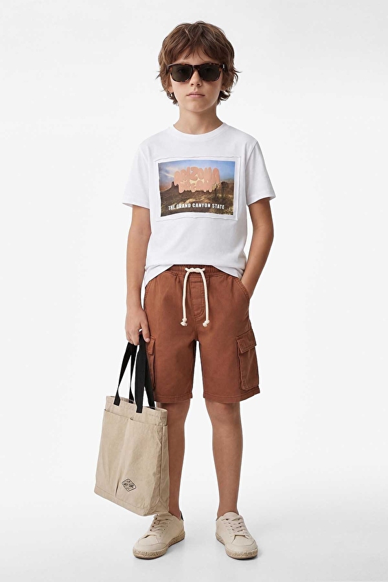 Koton Erkek Çocuk Tişört 6SKB10057TK Koton Erkek Çocuk Tişört 6SKB10057TK