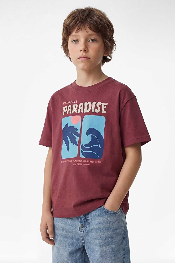 Koton Erkek Çocuk Tişört 6SKB10062TK Koton Erkek Çocuk Tişört 6SKB10062TK