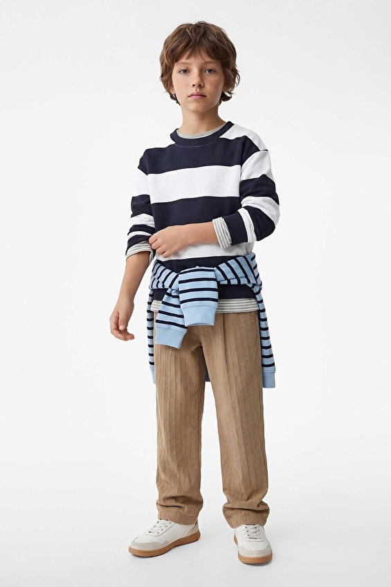 Koton Erkek Çocuk Sweat 6SKB10063TK Beyaz Koton Erkek Çocuk Sweat 6SKB10063TK Beyaz