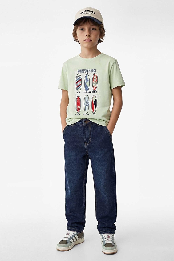 Koton Erkek Çocuk Tişört 6SKB10144TK Koton Erkek Çocuk Tişört 6SKB10144TK