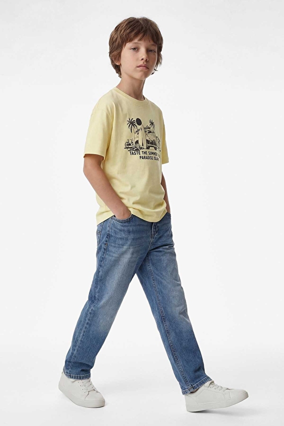 Koton Erkek Çocuk Tişört 6SKB10161TK Koton Erkek Çocuk Tişört 6SKB10161TK