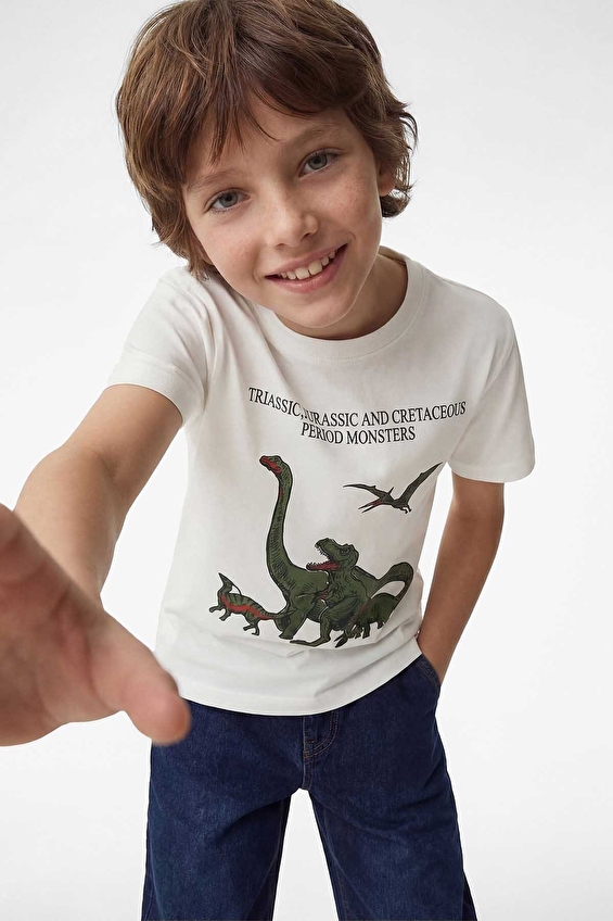 Koton Erkek Çocuk Tişört 6SKB10172TK Koton Erkek Çocuk Tişört 6SKB10172TK