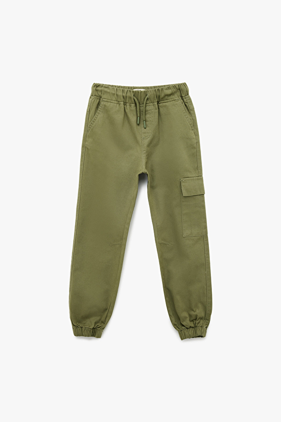 Koton Erkek Çocuk Pantolon 6SKB40019TW Haki Koton Erkek Çocuk Pantolon 6SKB40019TW Haki