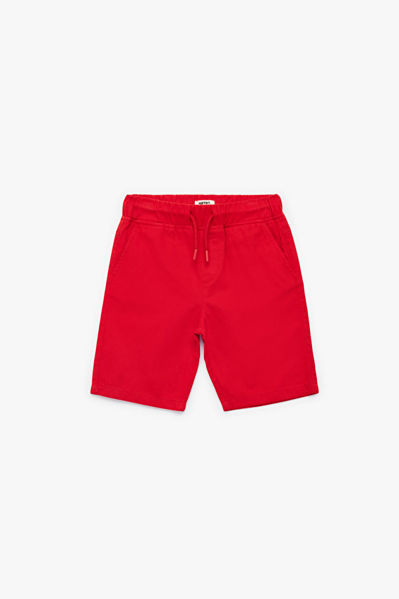 Koton Erkek Çocuk Şort 6SKB40028TW Kırmızı Koton Erkek Çocuk Şort 6SKB40028TW Kırmızı
