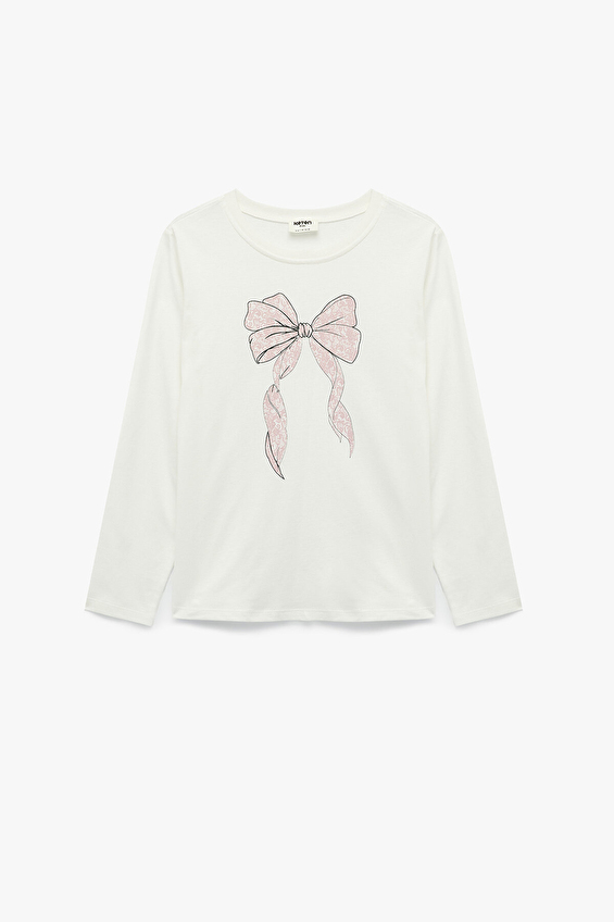 Koton Kız Çocuk Tişört 6WKG10388AK Koton Kız Çocuk Tişört 6WKG10388AK